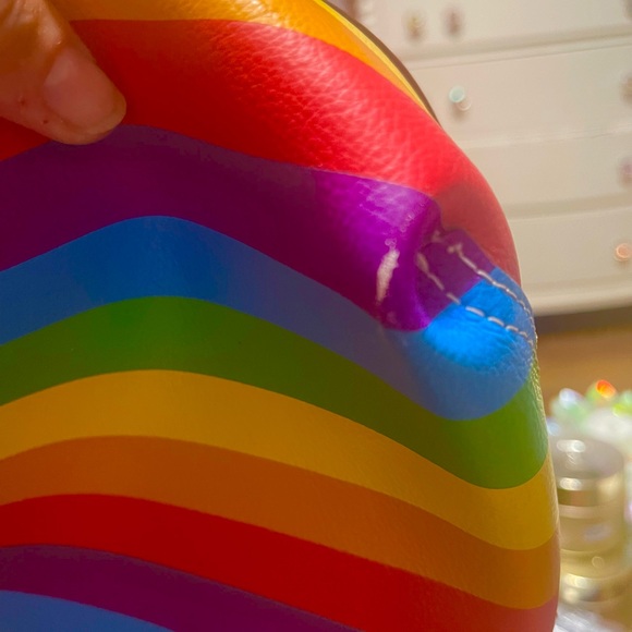 Reversible Kate Spade Rainbow purse/tote - Picture 5 of 8